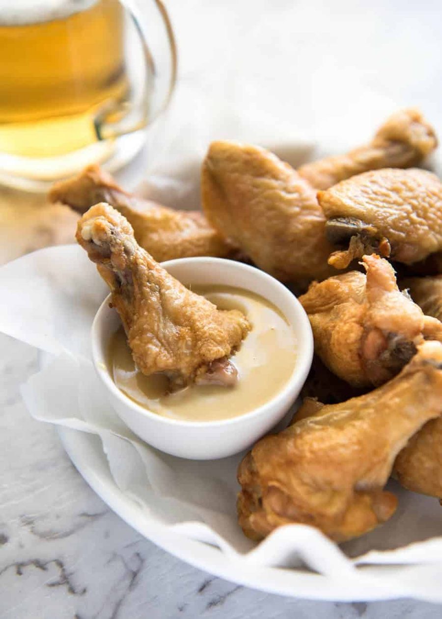 These oven baked wings are so crispy, you will think they've been deep fried! You will be shocked how easy these are to make! staging.recipetineats.com