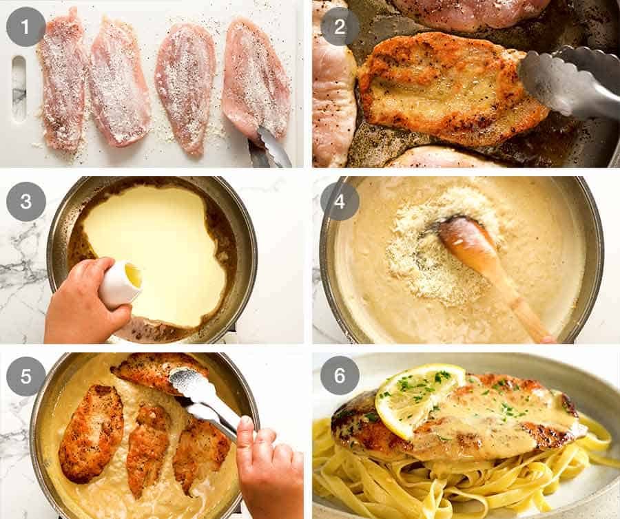 How to make Creamy Lemon Chicken