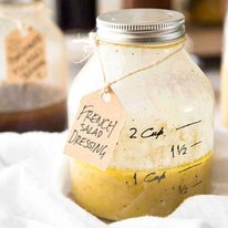 French Salad Dressing (French Vinaigrette) - Made with olive oil, mustard, white wine vinegar and eschalot/shallot. Keeps for up to 2 weeks. staging.recipetineats.com
