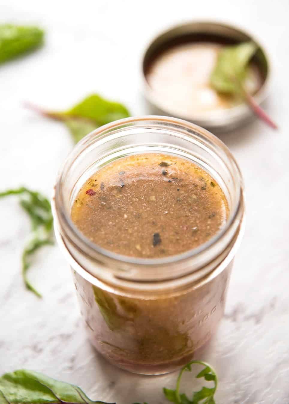 Italian Dressing - the one dressing everyone should ALWAYS have in the fridge! Keeps for 2 weeks. staging.recipetineats.com