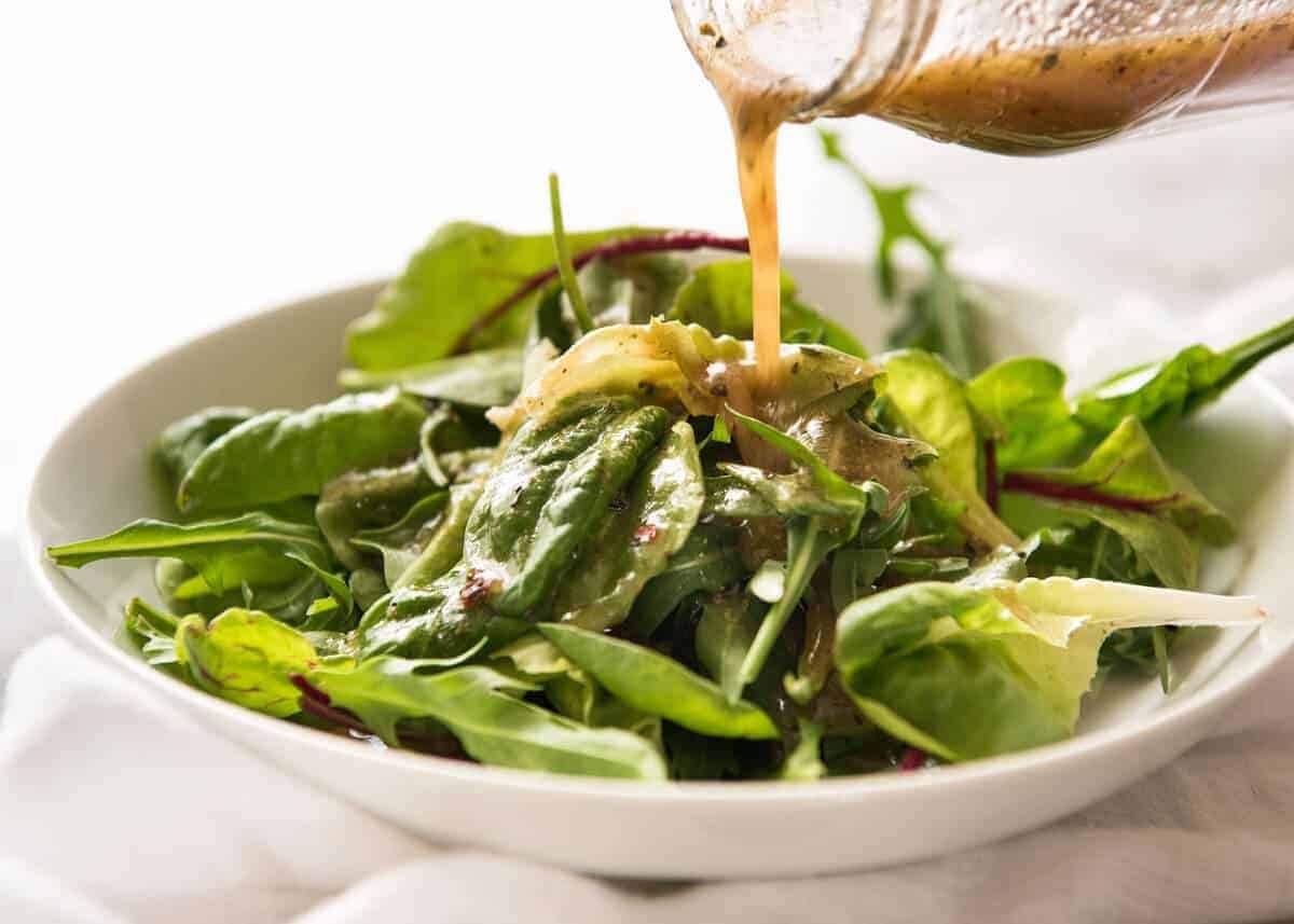 Italian Dressing - the one dressing everyone should ALWAYS have in the fridge! Keeps for 2 weeks. staging.recipetineats.com
