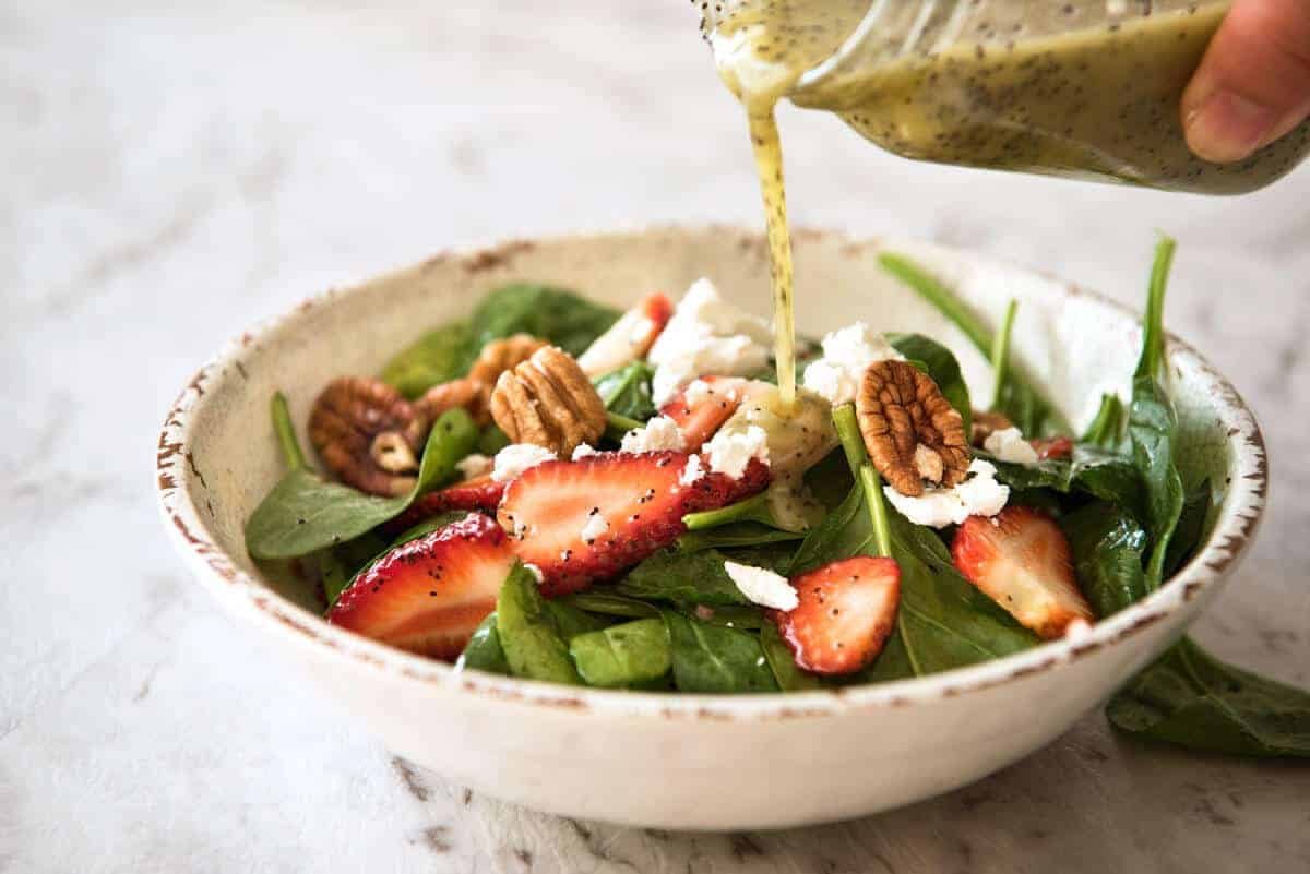 Poppyseed Salad Dressing is so much more than just a dressing with poppyseed in it! It has a unique nutty aroma. Keeps for 3 weeks. staging.recipetineats.com