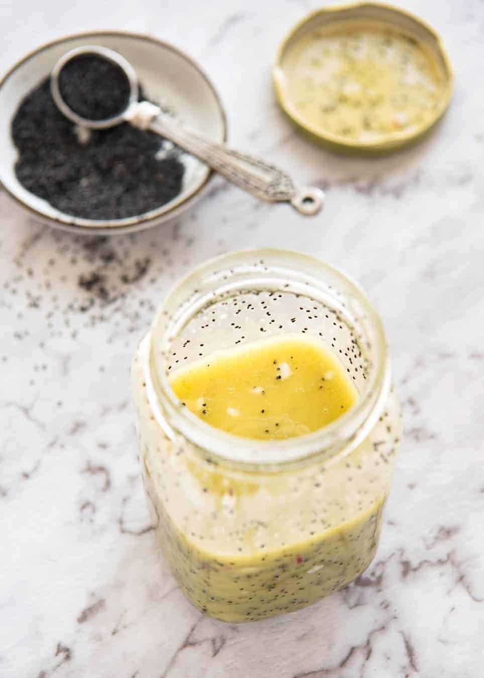 Poppyseed Salad Dressing is so much more than just a dressing with poppyseed in it! It has a unique nutty aroma. Keeps for 3 weeks. staging.recipetineats.com