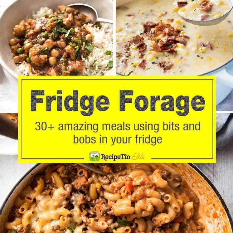 Fridge Forage - Quick dinner recipes you can make using whatever is in our fridge right now! staging.recipetineats.com