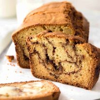 Easy Cinnamon Swirl Quick Bread - Super easy to make, very forgiving, it's a quick homemade version of your favourite cinnamon bread! staging.recipetineats.com