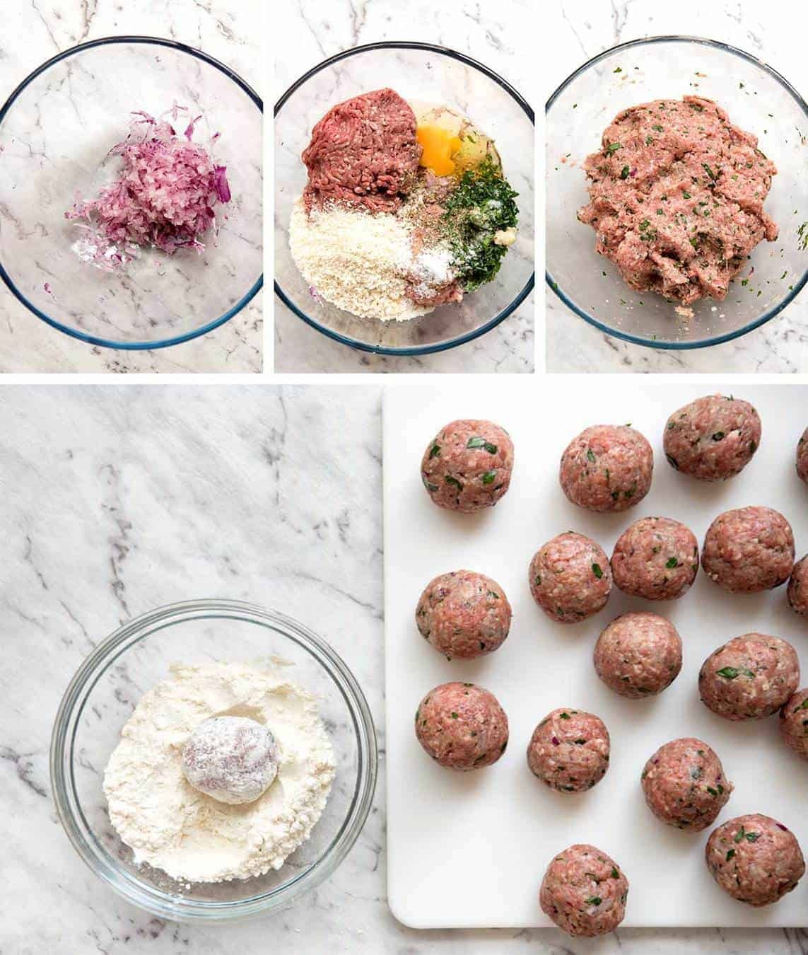 Soft, juicy, beautifully flavoured GREEK MEATBALLS! Serve as an appetiser with tzatziki, main with Greek Salad or make wraps! staging.recipetineats.com