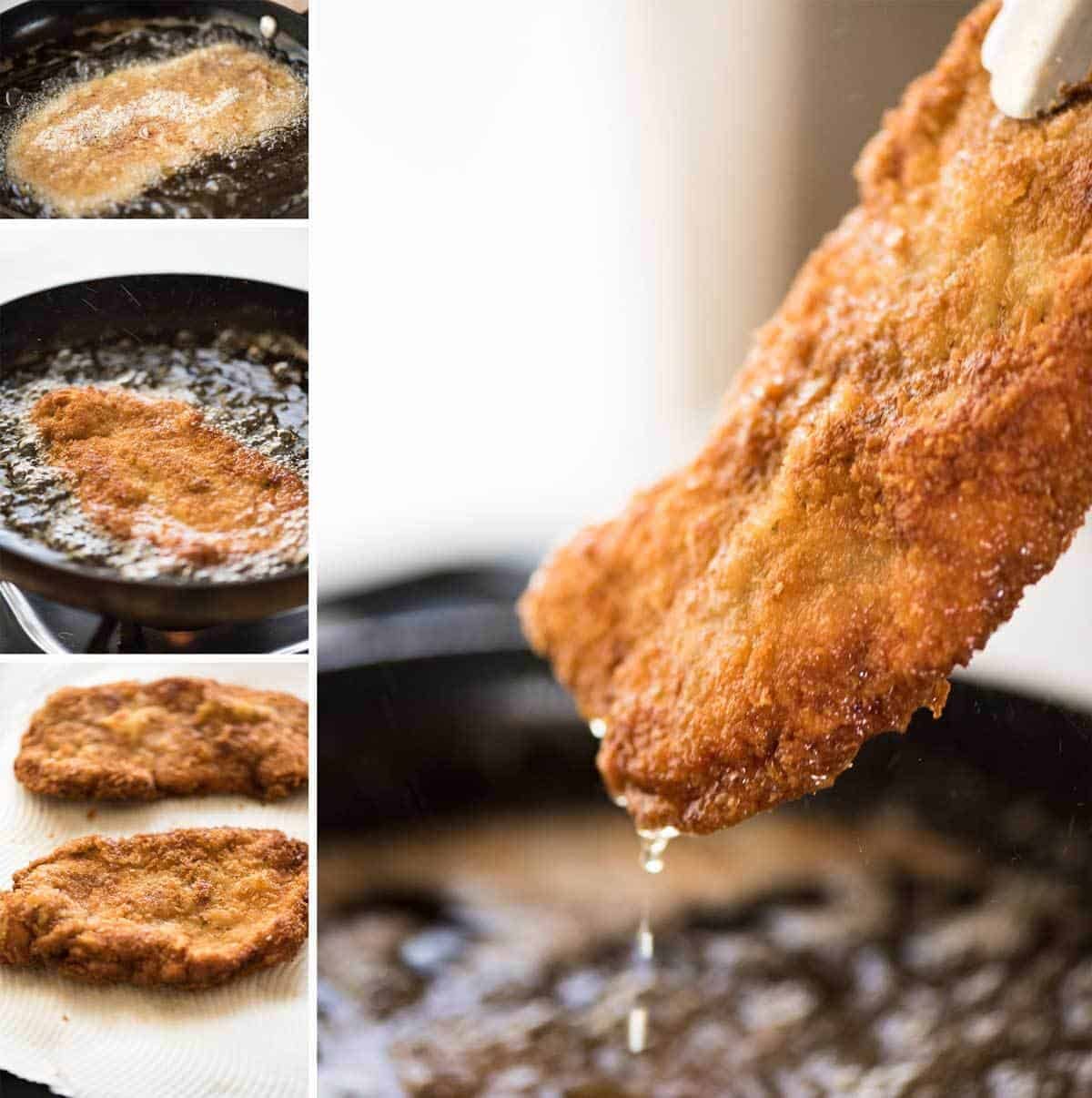 There is nothing quite like a freshly made schnitzel. Extra crunchy and golden, make this with pork, chicken, veal or turkey. staging.recipetineats.com