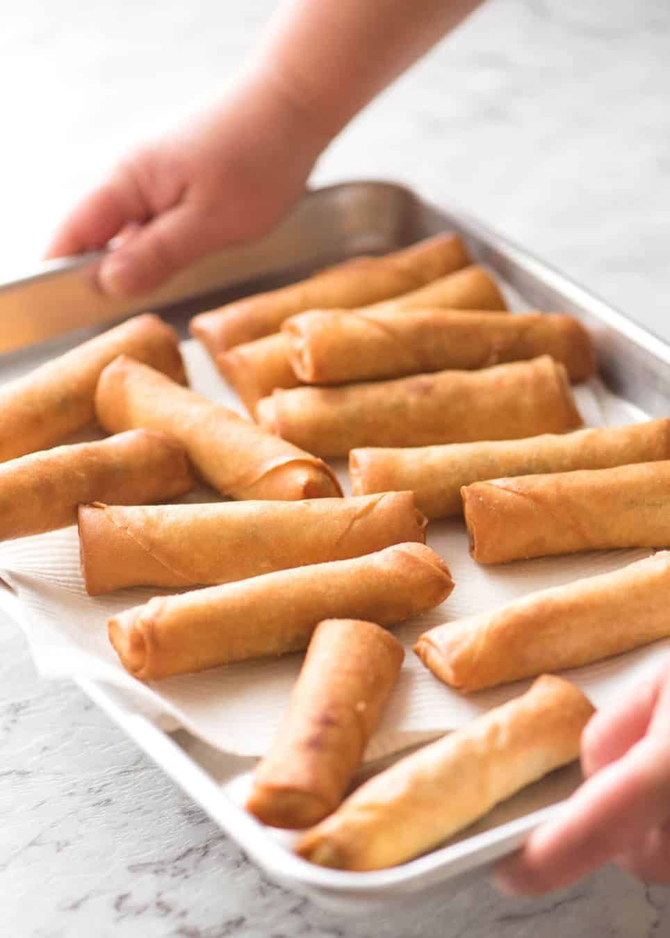 You've never really had a Spring Roll until you've tried homemade ones. With the quick video tutorial, you'll master it in no time! staging.recipetineats.com