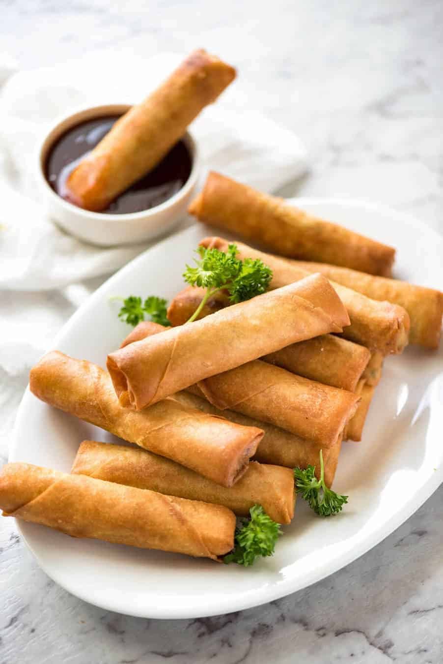 You've never really had a Spring Roll until you've tried homemade ones. With the quick video tutorial, you'll master it in no time! staging.recipetineats.com