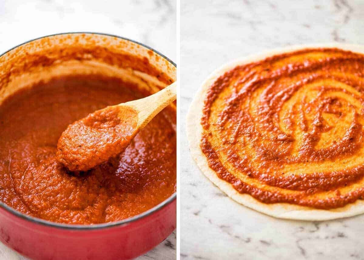 Easy Homemade Pizza Sauce staging.recipetineats.com