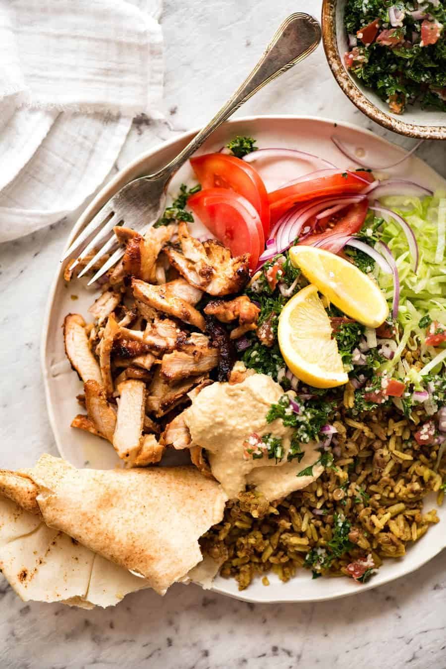 Homemade Chicken Doner Kebab - the better version of the midnight post-pub kebab runs! staging.recipetineats.com
