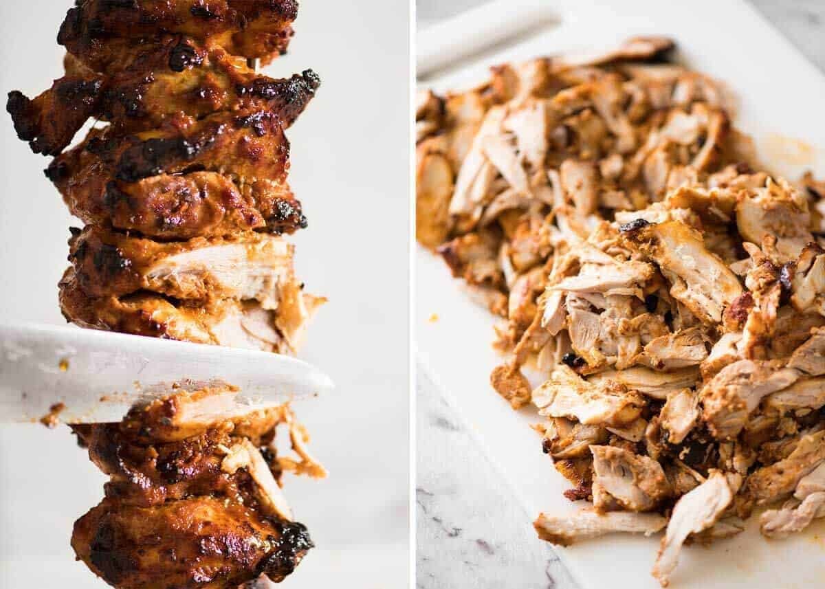 Homemade Chicken Doner Kebab - the better version of the midnight post-pub kebab runs! staging.recipetineats.com