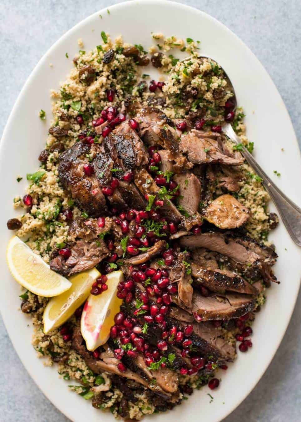 Slow Cooked Lamb Shawarma is meltingly tender and has the most heavenly fragrance. Quick to prepare, sensational for gatherings! staging.recipetineats.com