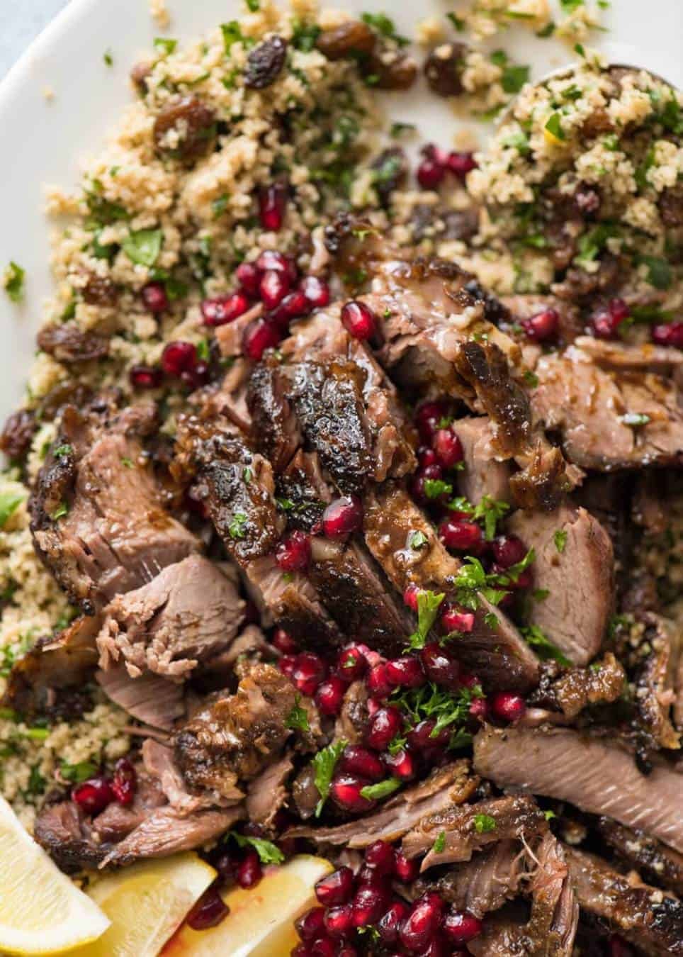 Slow Cooked Lamb Shawarma is meltingly tender and has the most heavenly fragrance. Quick to prepare, sensational for gatherings! staging.recipetineats.com