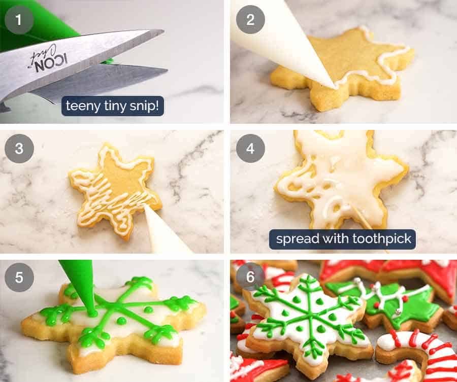 How to ice biscuits