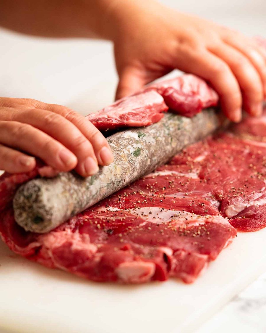 Easter stuffed lamb
