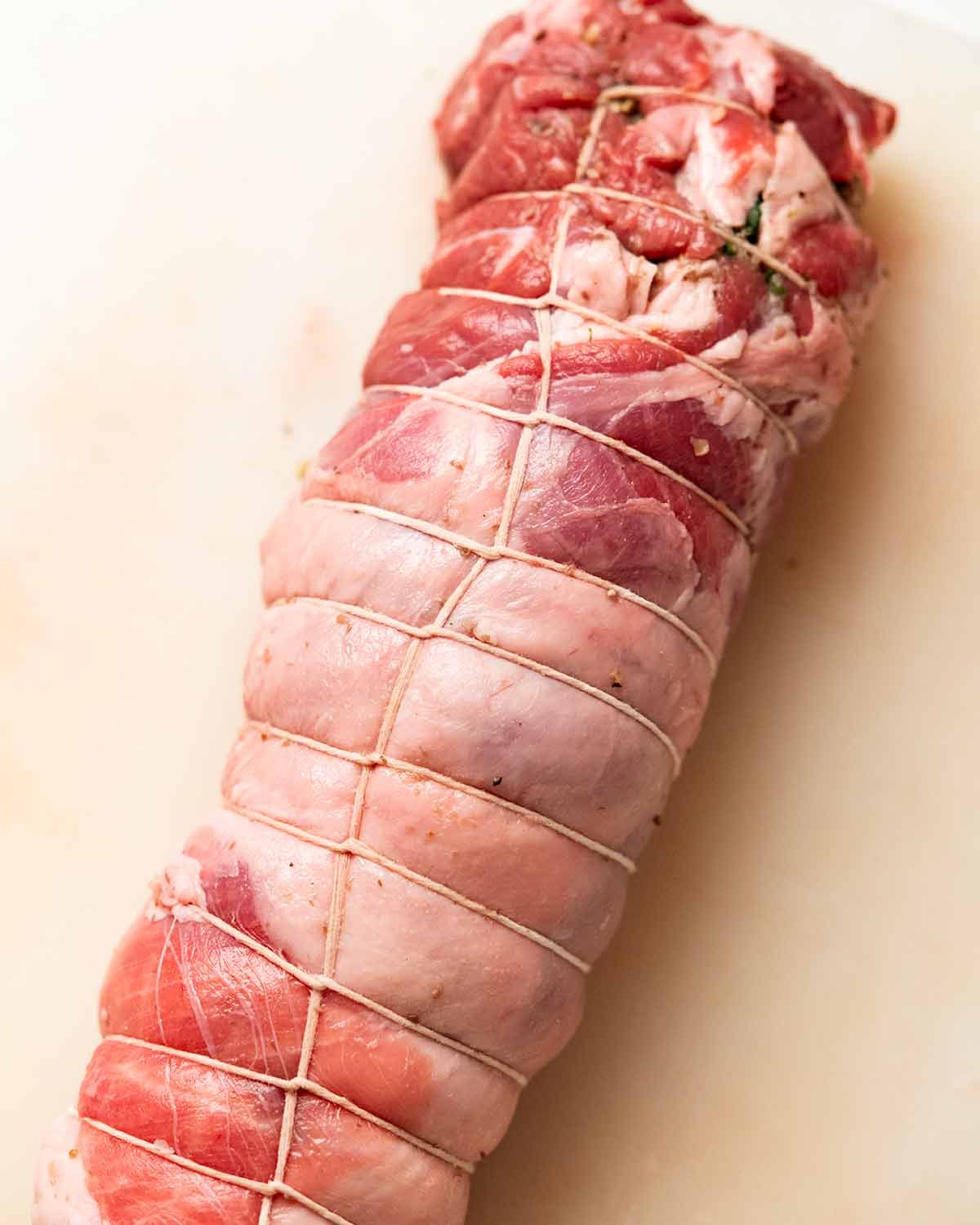 Easter stuffed lamb