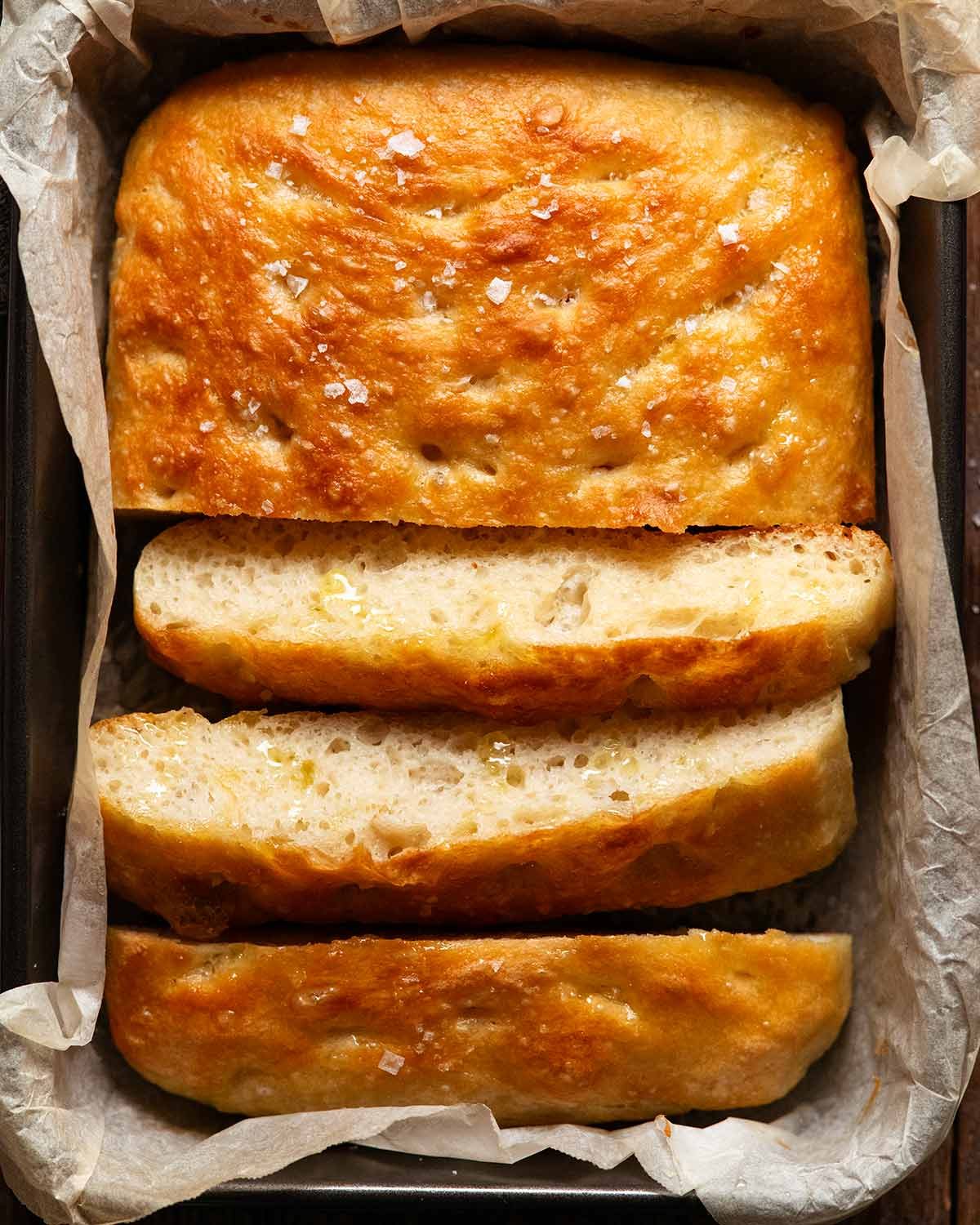 Quick and dirty focaccia recipe
