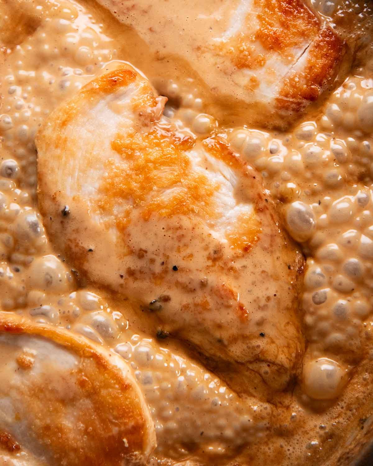 Chicken au poivre