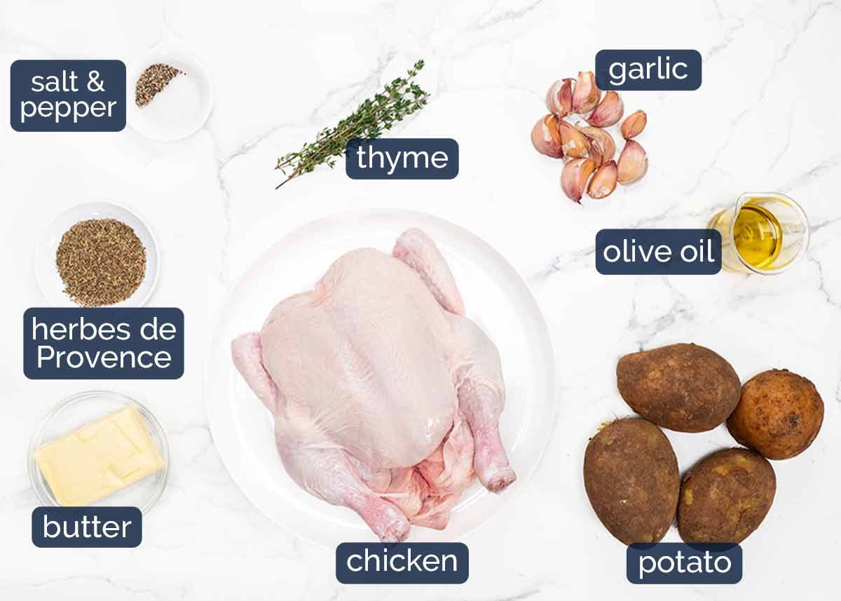 Poulet Rôti - Ingredients