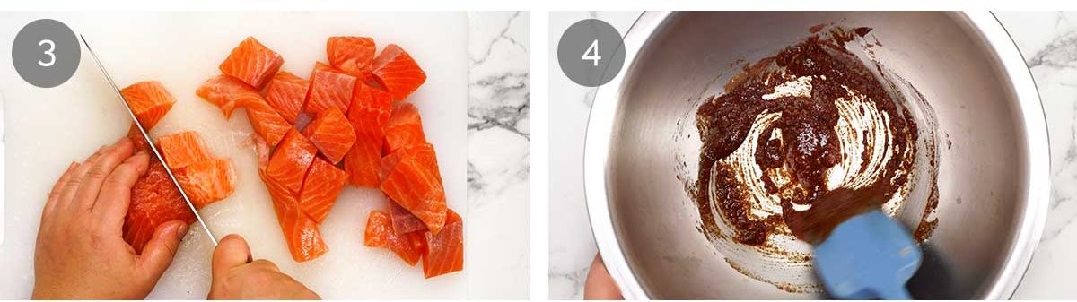 How to make Baked Salmon Fajitas